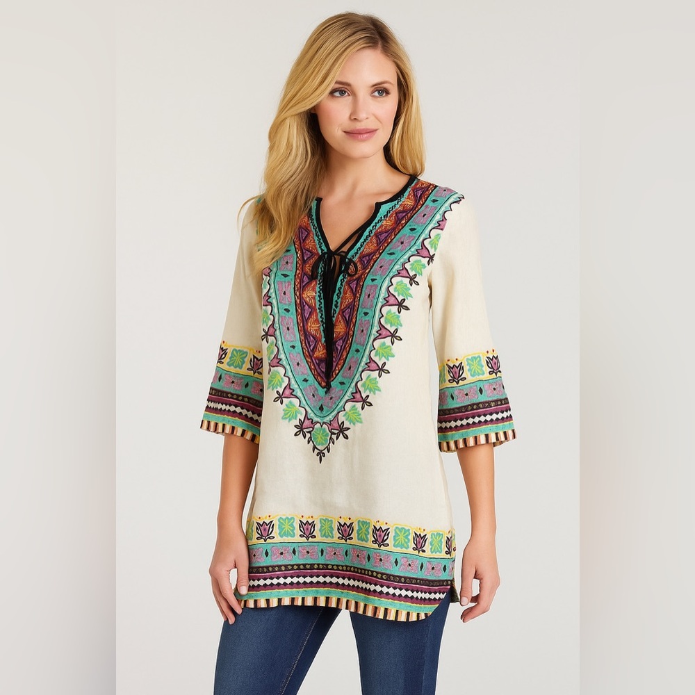 Nanette Lepore Dashiki Tunic Top/Dress